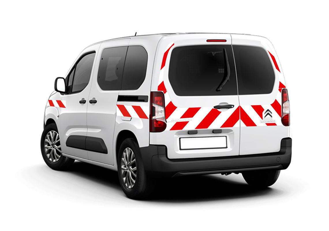 Kit ritroriflettente pretagliato CLASSE B CITROËN E-BERLINGO 2018-2023